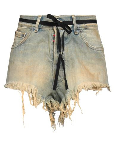 Maison Margiela Woman Denim shorts Beige Size 4 Cotton | YOOX (US)