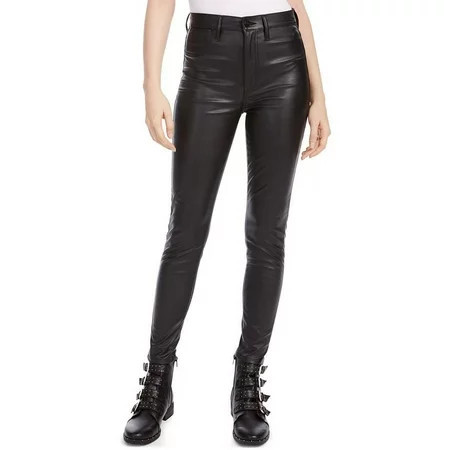 Kendall + Kylie Women s Faux Leather Skinny Pants Black Size 31 | Walmart (US)