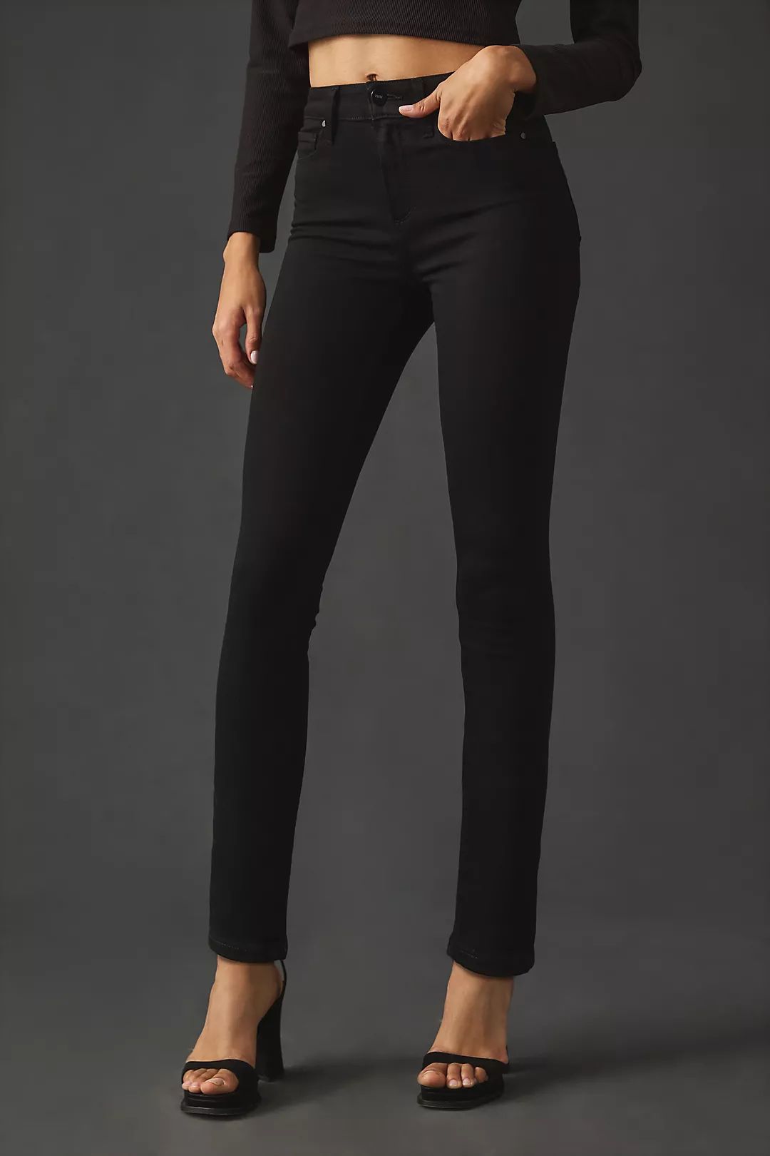PAIGE Hoxton High-Rise Skinny Jeans | Anthropologie (US)