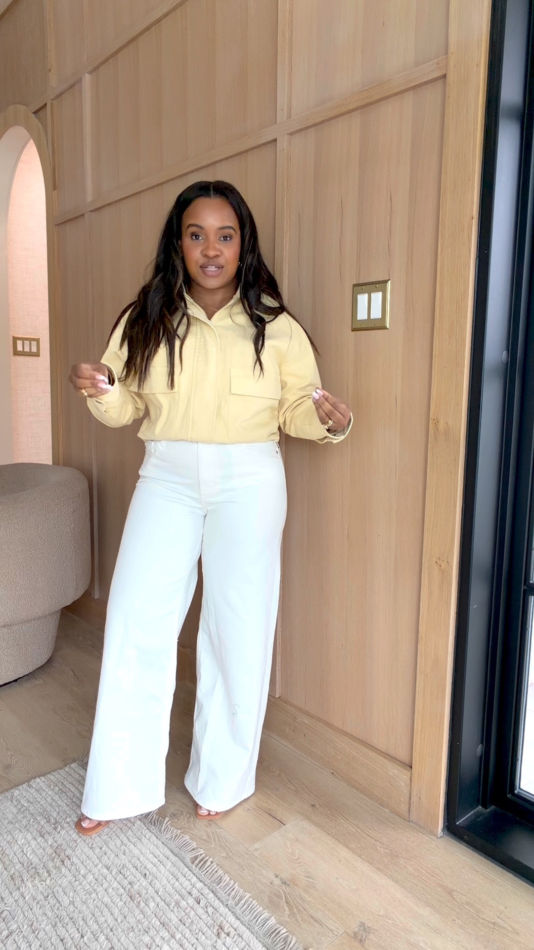 $28 white jeans that are not see through and fit great! 

#LTKOver40 #LTKMidsize