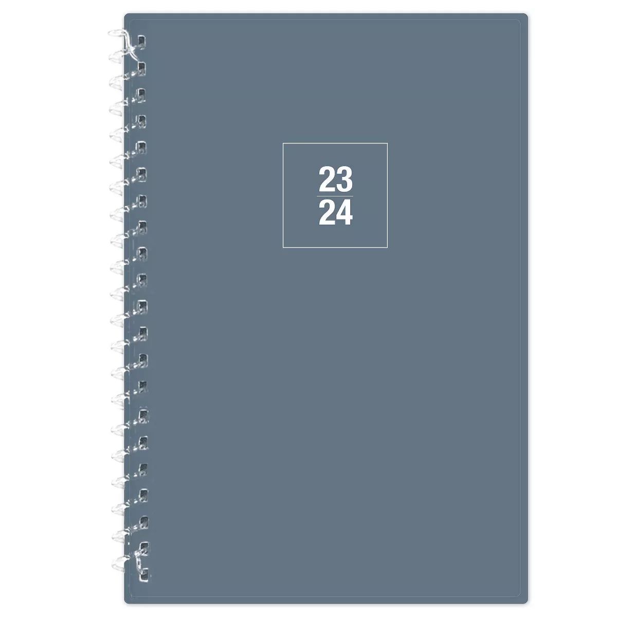 Blue Sky 2023-24 Academic Student Planner 5"x8" Weekly/Monthly Solid Blue | Target