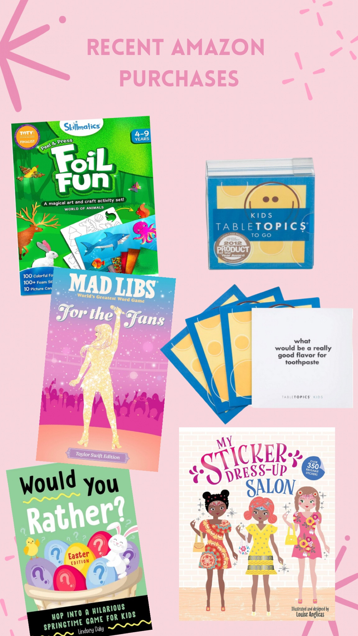 Road trip or restaurant activities for 5 years and up  

#LTKkids