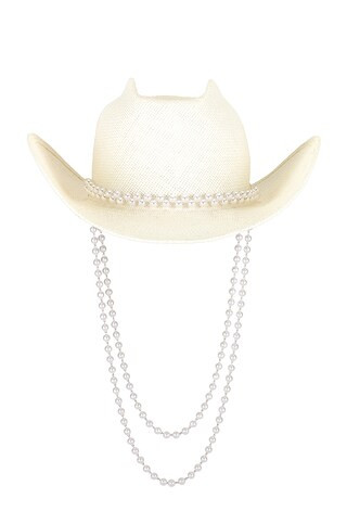 x REVOLVE Pearl Band Cowboy Hat
                    
                    Gladys Tamez Millinery | Revolve Clothing (Global)