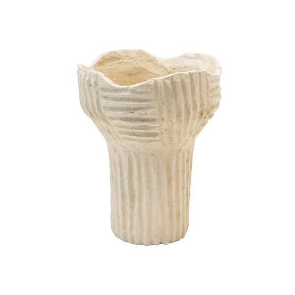 Handmade Paper Mache Vase | Monika Hibbs Home