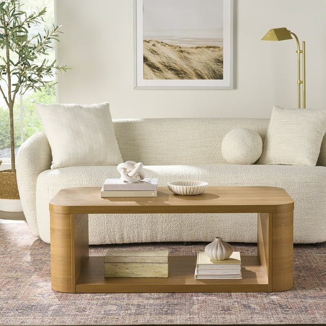 Better Homes & Gardens Juliet Coffee Table, Light Honey Finish | Walmart (US)