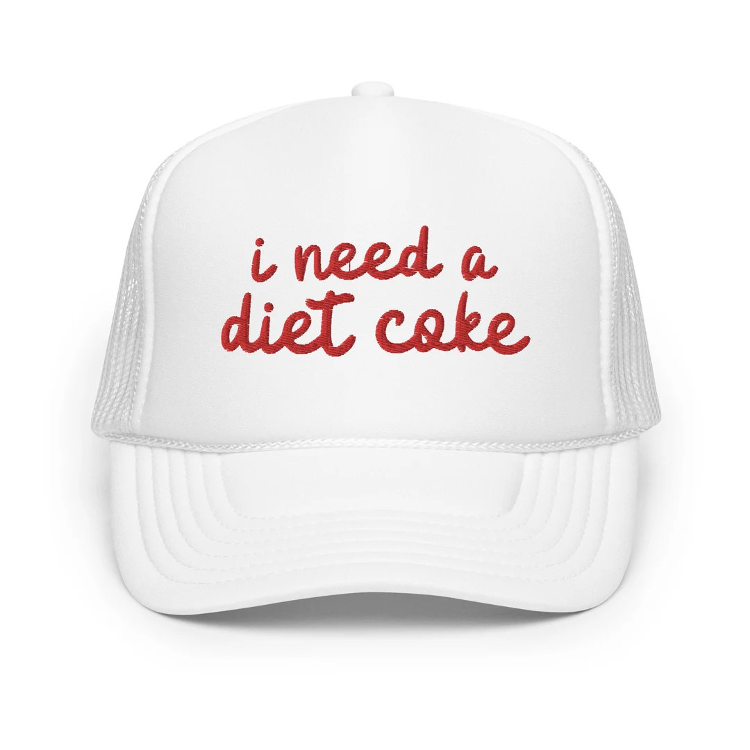 I Need A Diet Coke Trucker Hat - Etsy | Etsy (US)