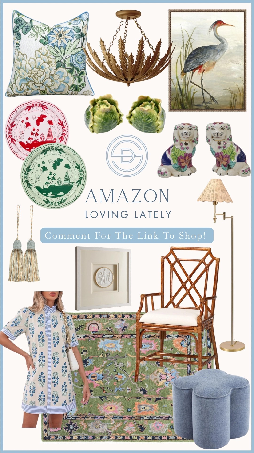 Loving these Amazon home decor finds! Perfect for a colorful and classic living room! 

Preppy living room | preppy home decor | classic home decor | grandmillennial living room | grandmillennial home decor | amazon home | affordable home decor

#LTKHome #LTKSaleAlert
