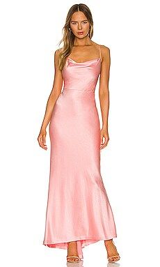 Alice + Olivia Montana Maxi Gown in Pink from Revolve.com | Revolve Clothing (Global)