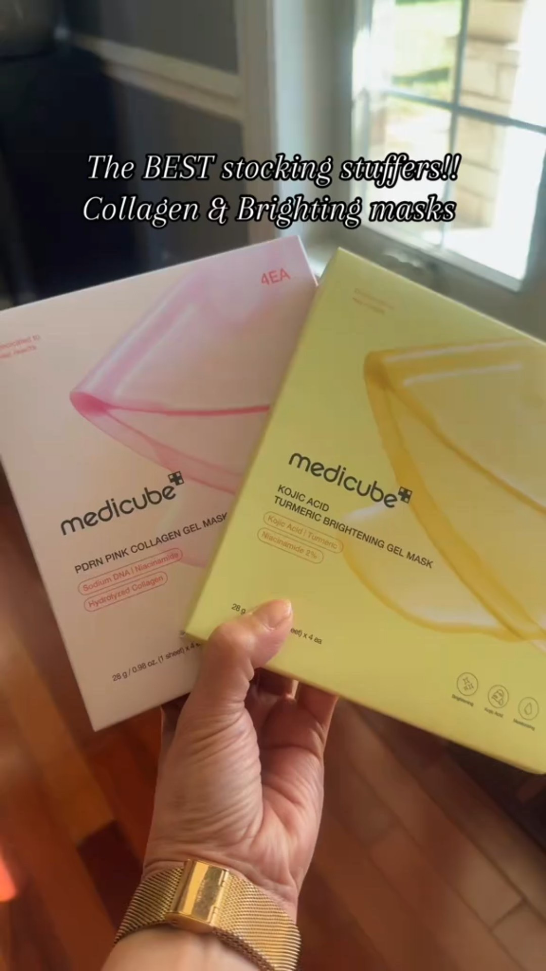 If you've been following me for a while you know I LOVE collagen everything. These masks are that perfect essential hydrating & brightening feed your skin needs. These would make perfect Christmas gifts 🎁 and stocking stuffers get yours today!