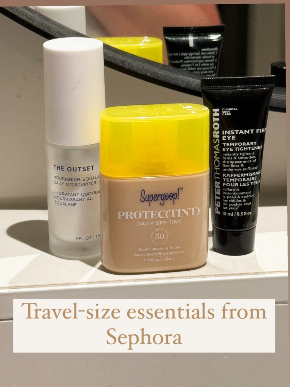 My favorite travel-size essentials from Sephora which you can find in my carry on luggage! Grab them with code YAYSAVE during Sephora Savings Event! 

#LTKsalealert #LTKbeauty #LTKxSephora