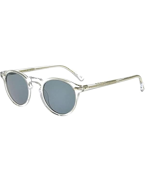 Oliver Peoples Gregory Peck, Crystal/Indigo Photochromic 1101r8, Size Medium | Amazon (US)