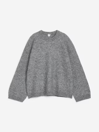 Alpaca-Wool Blend Jumper | Arket UK