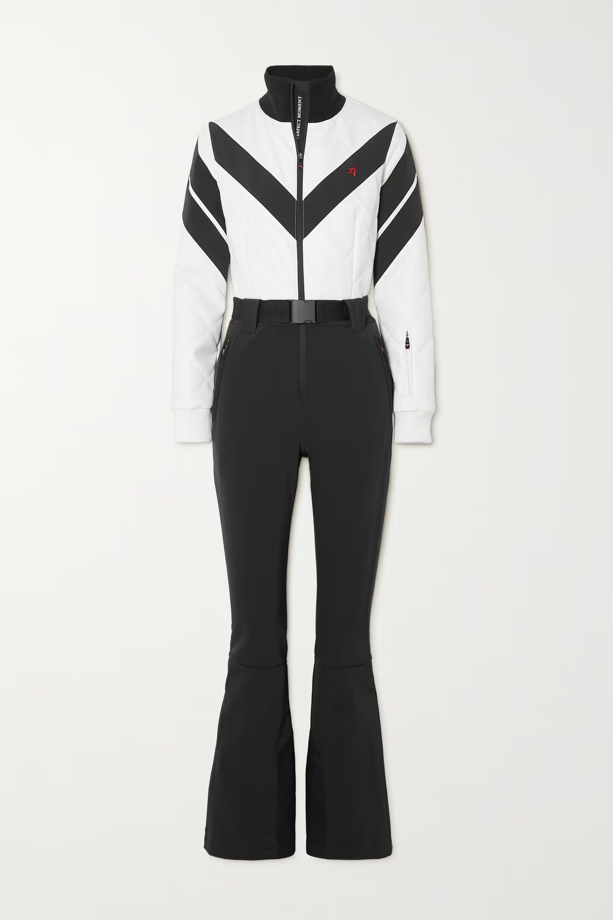 Frost belted padded down ski suit | NET-A-PORTER (US)