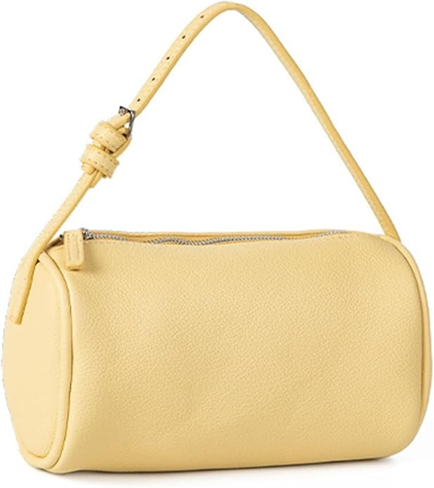 Stylish Cylinder Shoulder Bag Offering Comfort And Functionality PU Leather Crossbody Bags | Amazon (US)