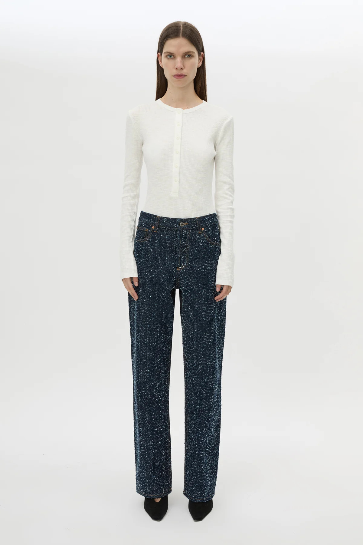 Rune Neps Denim Jean in Indigo Neps - CAMILLA AND MARC® C&M | CAMILLA AND MARC (ANZ)
