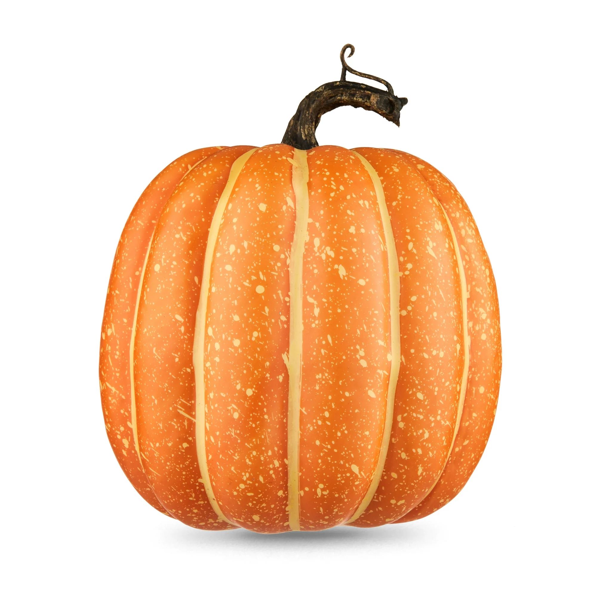 Fall, Harvest 6.5"H Orange Foam Pumpkin Decoration, Way to Celebrate | Walmart (US)