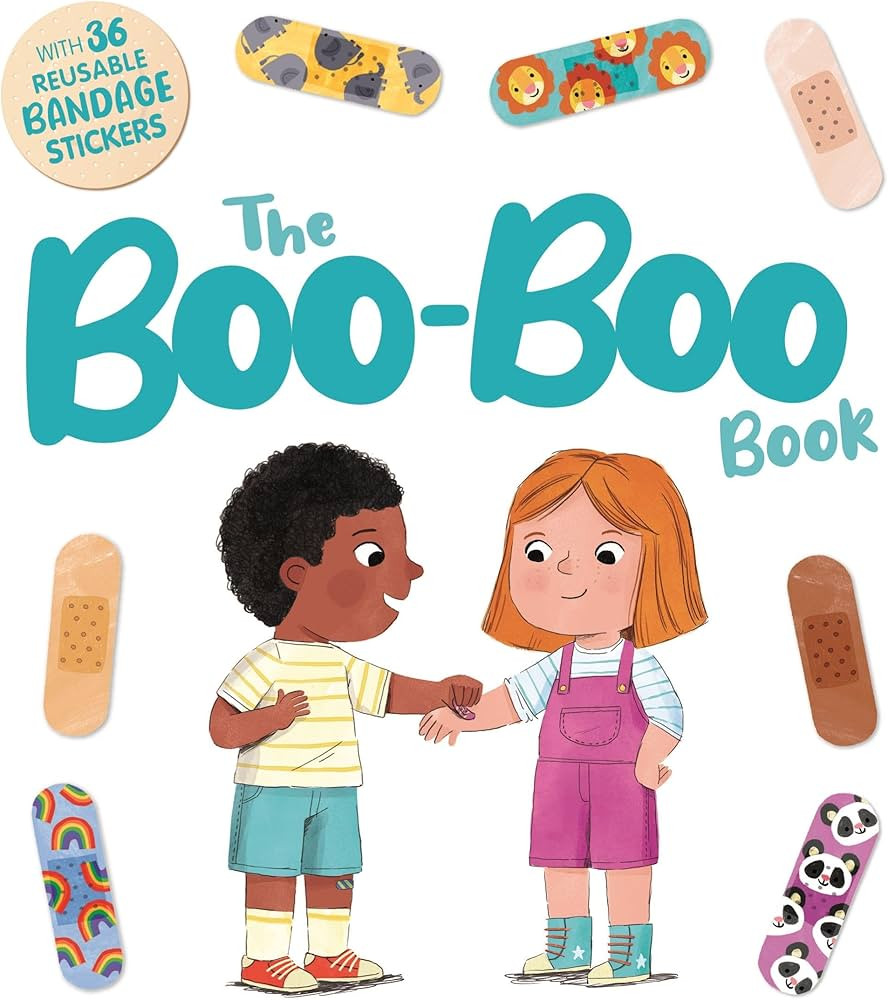 The Boo-Boo Book: an Interactive Storybook with 36 Reusable Bandage Stickers | Amazon (US)