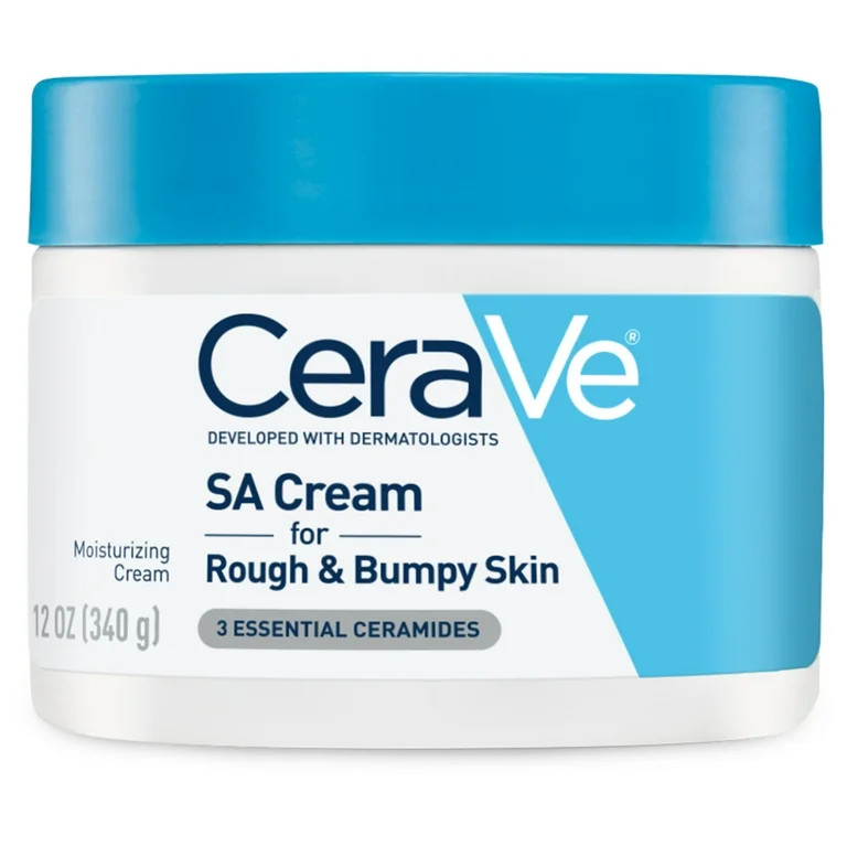 CeraVe SA Cream for Rough & Bumpy Skin with Salicylic Acid to Improve Skin Texture 12 oz | Walmart (US)