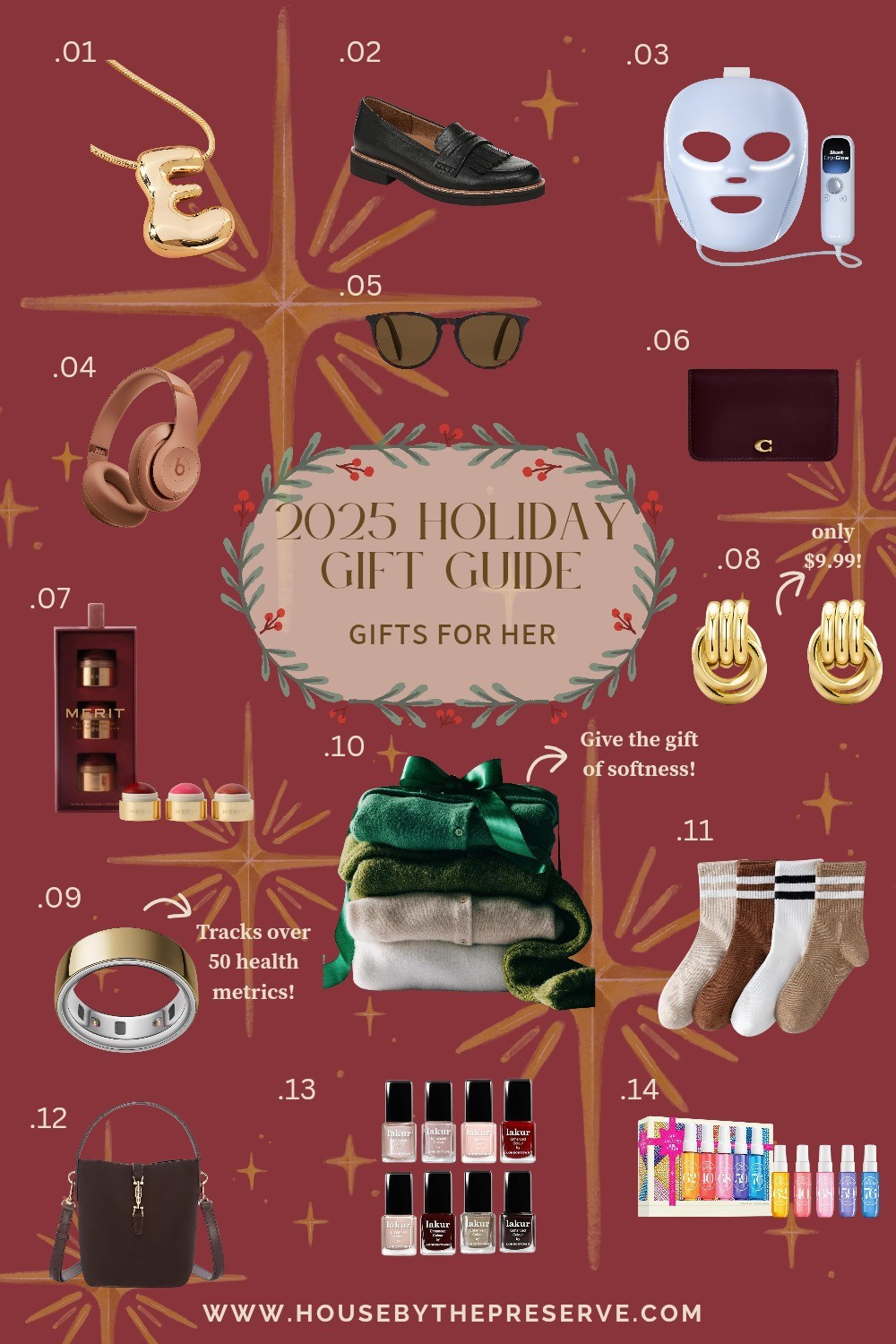 ​It is finally here! 🎄 My 2025 Holiday Gift Guide for Her is live and packed with the absolute best finds of the season. Whether you are shopping for your mom, sister, bestie, or even looking to drop a hint for yourself, this list covers it all!

#LTKGiftGuide #LTKHoliday #LTKSeasonal