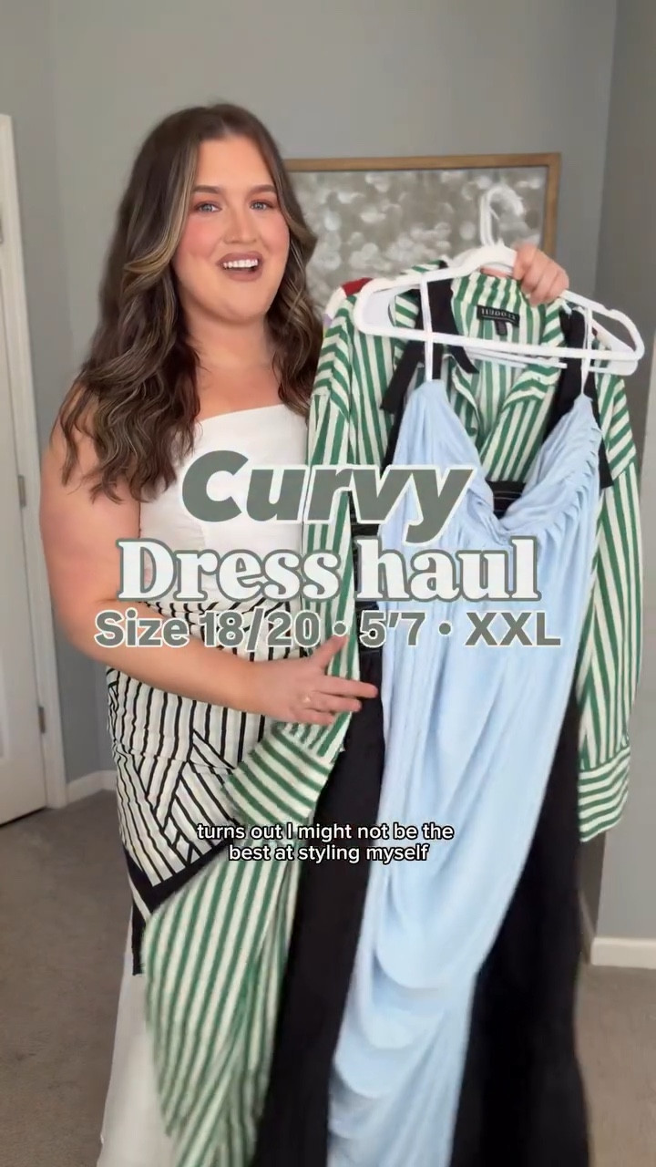 I chose the dresses… but they added one wildcard 👀👗💚 Size inclusive styles for Spring that make me feel confident in my plus size body. Wearing a size 18/20. 

#LTKPlusSize #LTKSeasonal #LTKSaleAlert
