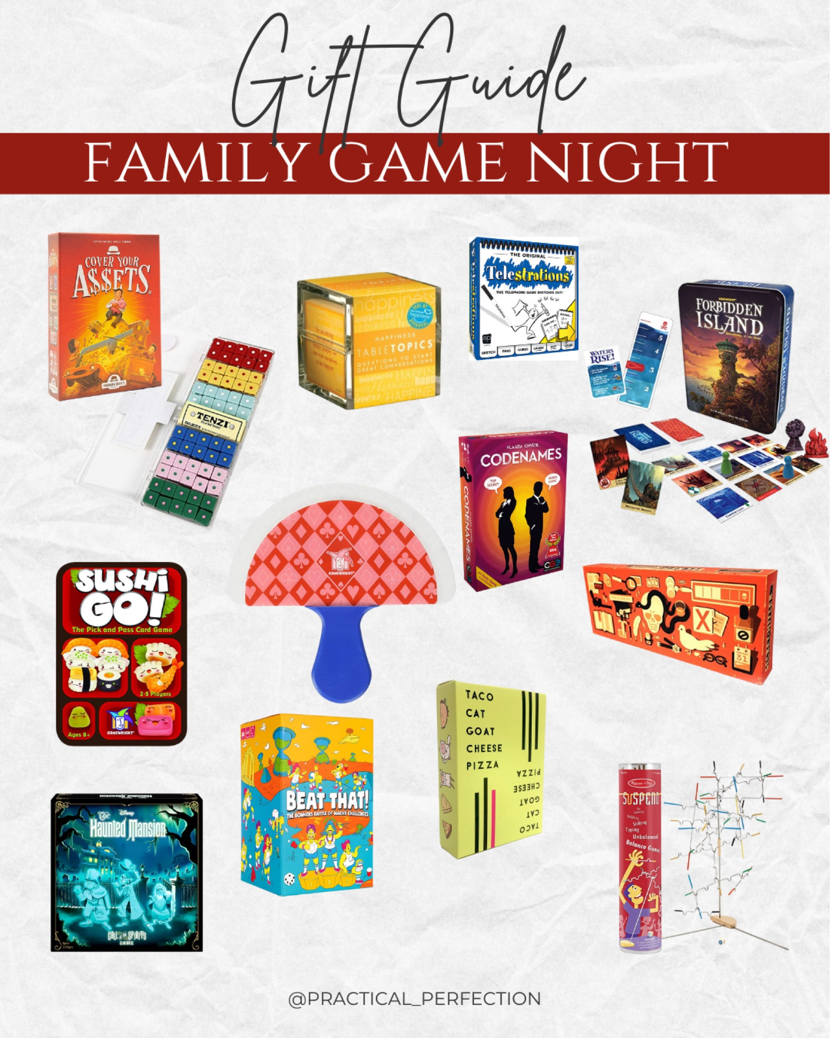 These are the best family games for a fun family game night!

#familygamenight #familygames #kidsgames #partygames


#LTKCyberweek #LTKGiftGuide #LTKfamily