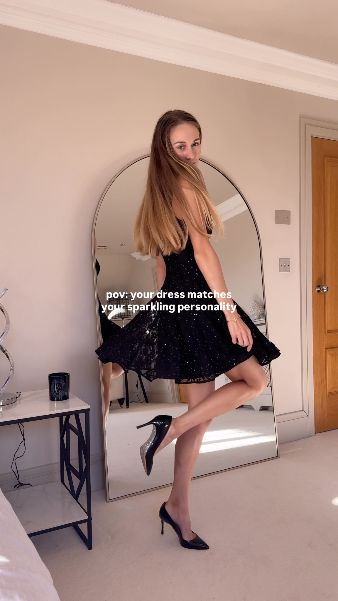 It’s lace, it’s sparkling, it has flare and it’s black - this dress has it all. Perfect Christmas party lbd 🖤

#lbd #blackdress #partydress

#LTKdatenight #LTKfestive #LTKwinter