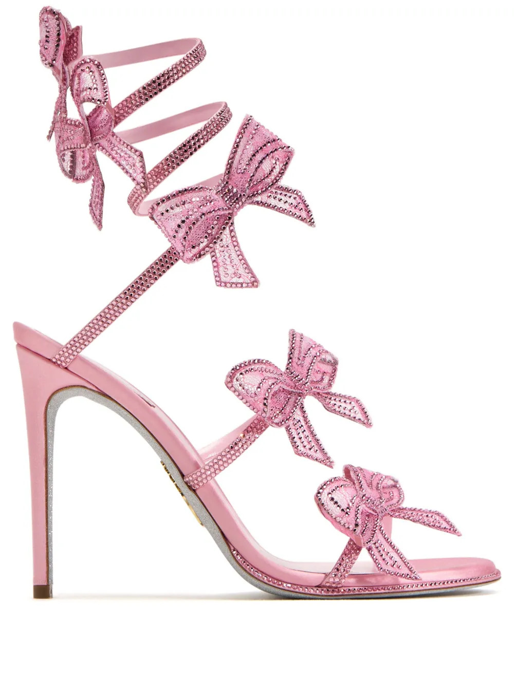 105mm Cleo bow-embellished sandals | Farfetch Global