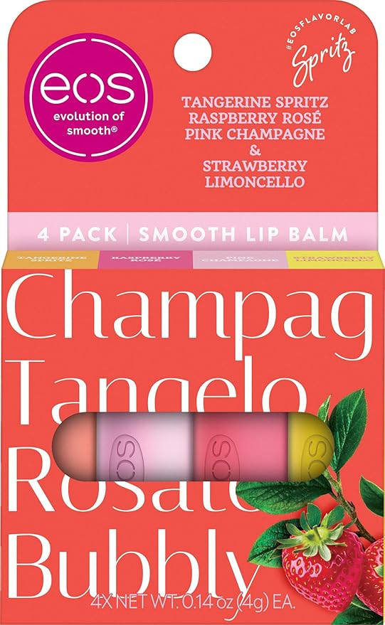 Amazon.com: eos Limited Edition Lip Balm Variety Pack, Seaside Spritz - Moisturizing, Hydrating L... | Amazon (US)