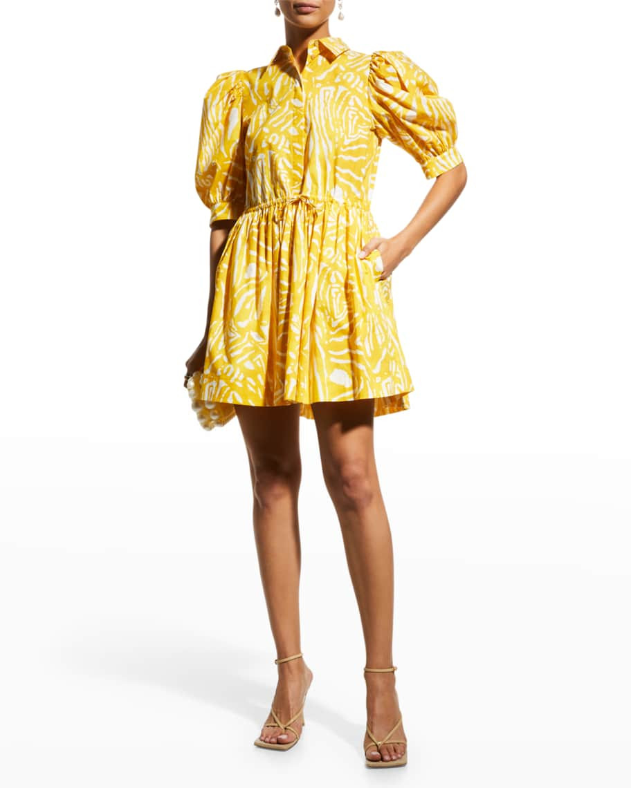 Hunter Bell NYC McCauley Mini A-Line Shirtdress | Neiman Marcus