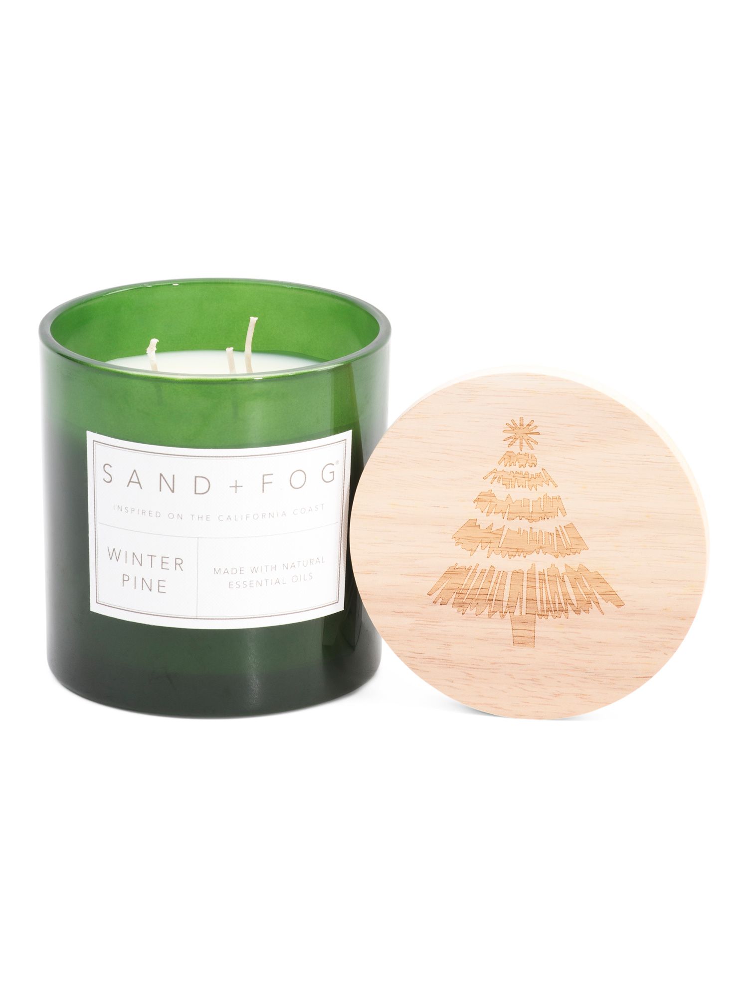 24.5oz Winter Pine Candle | TJ Maxx