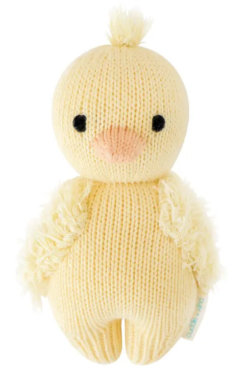 cuddle+kind Baby Duckling Stuffed Animal in Yellow at Nordstrom | Nordstrom