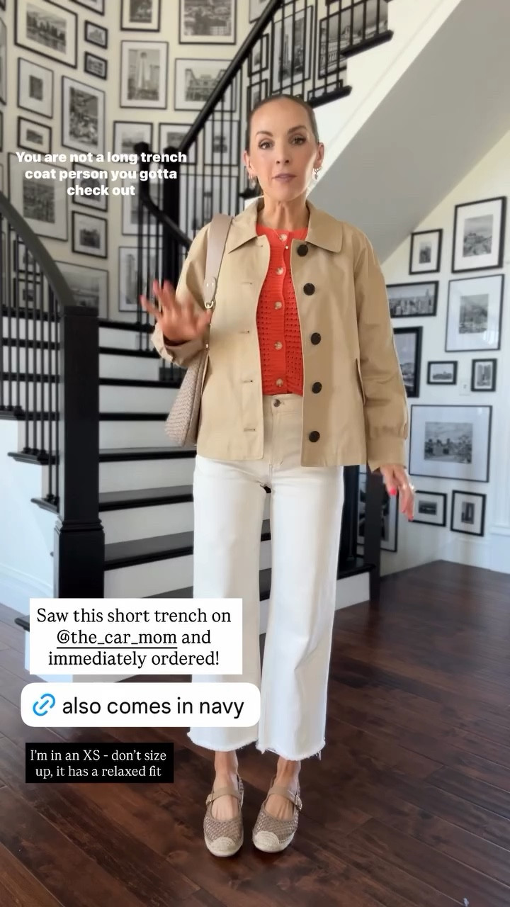Short trench is perfect for spring! @jcrew 

#LTKgrwm #LTKdayinmylife #LTKootd