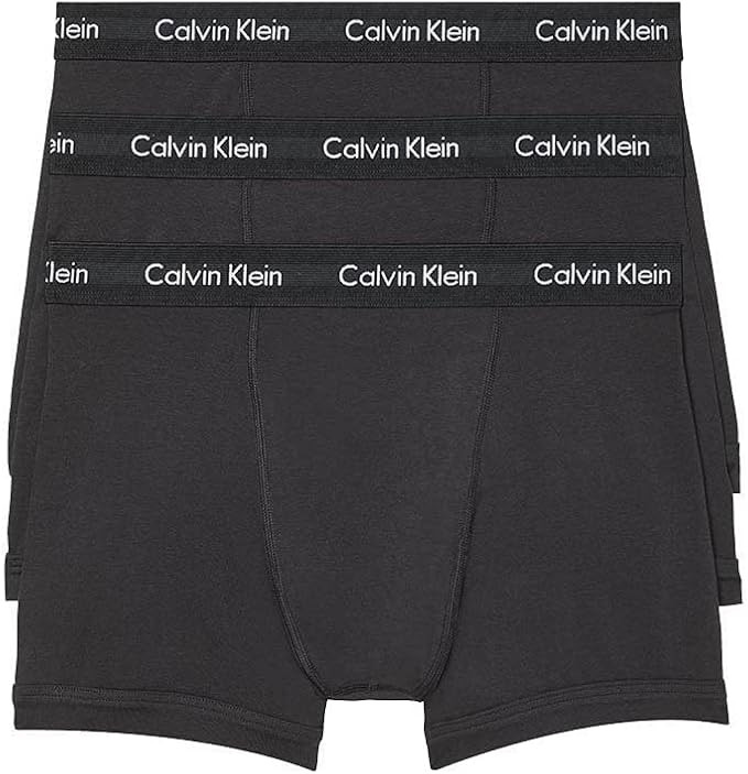 Calvin Klein Men's Cotton Stretch Multipack Boxer Briefs, Core Black, X-Large at Amazon Men’s C... | Amazon (US)