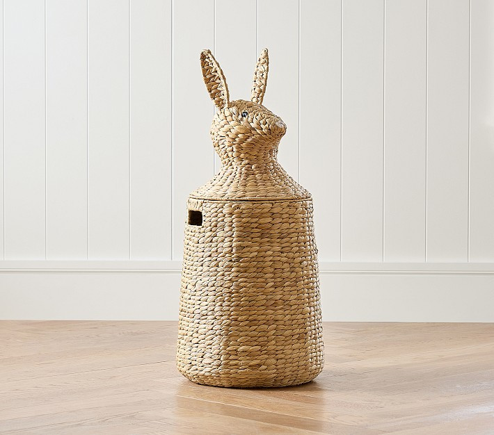 Woven Bunny Hamper | Pottery Barn Kids