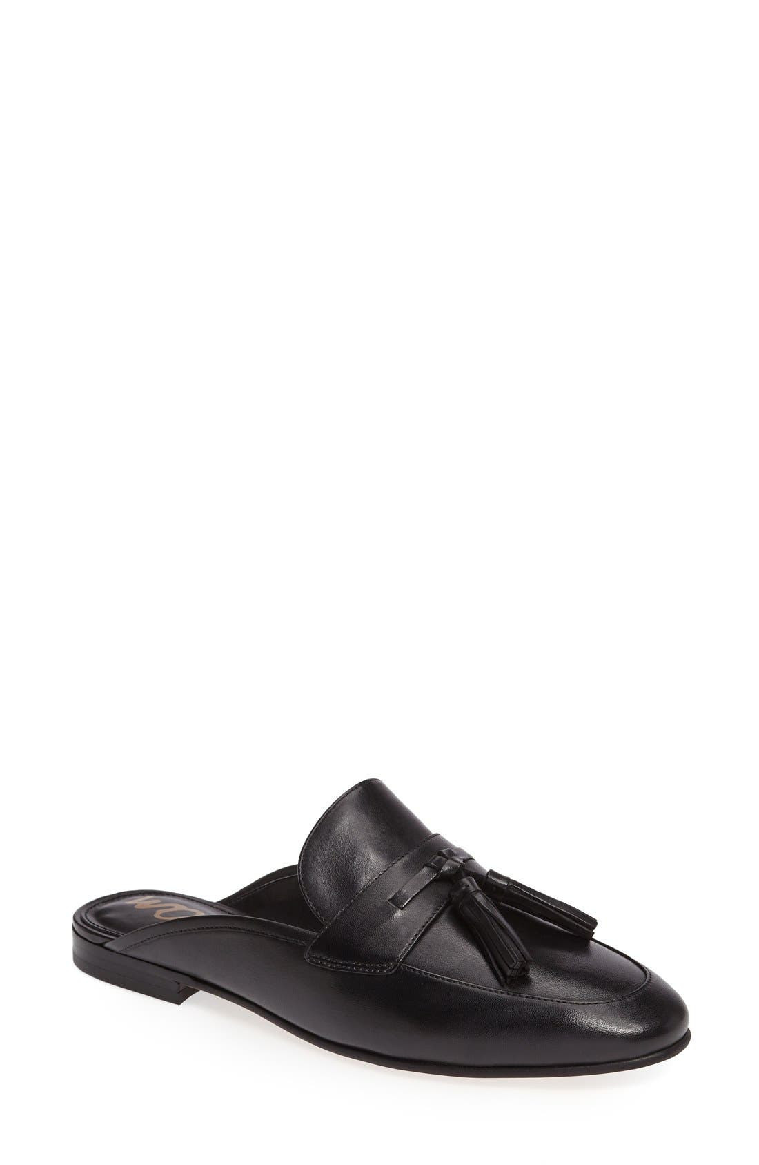 Paris Backless Tassel Loafer (Women) | Nordstrom