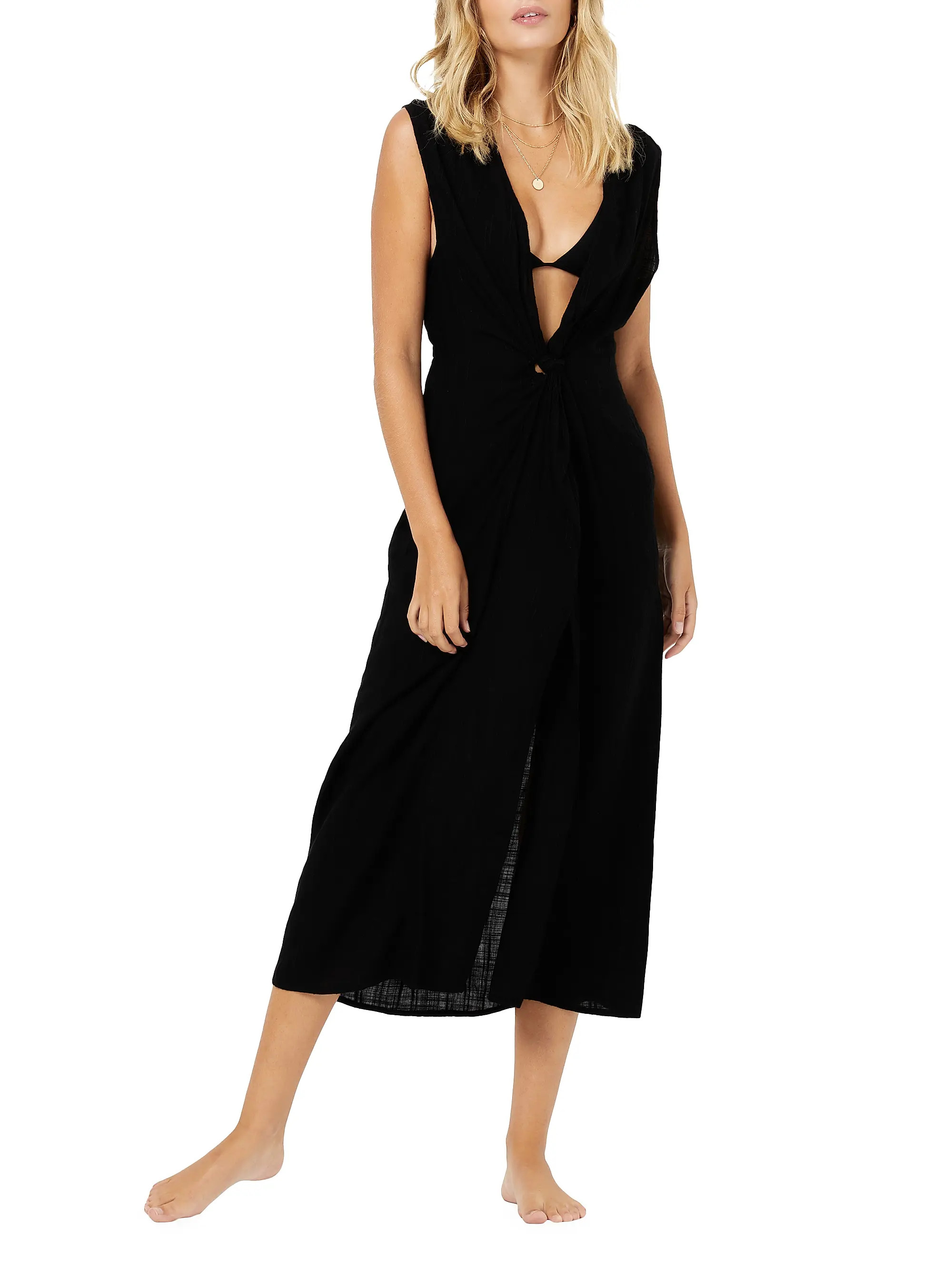 Ridin' High Ribbed Down The Line Cover-Up Dress | Saks Fifth Avenue