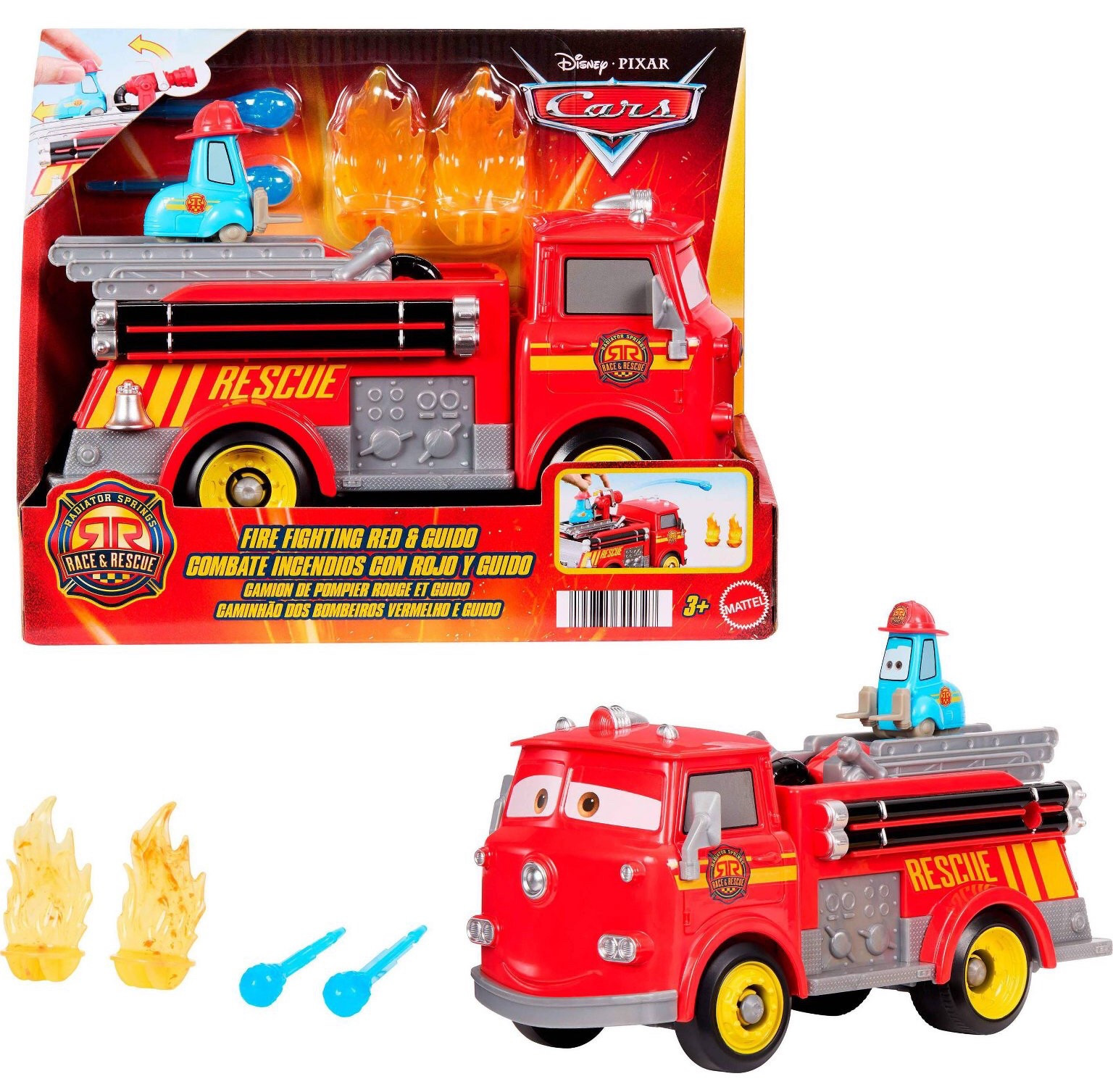 Disney Pixar Cars Race & Rescue Fire Fighting Red & Guido Toy 🔥🚒

#LTKKids #LTKFamily #LTKBaby