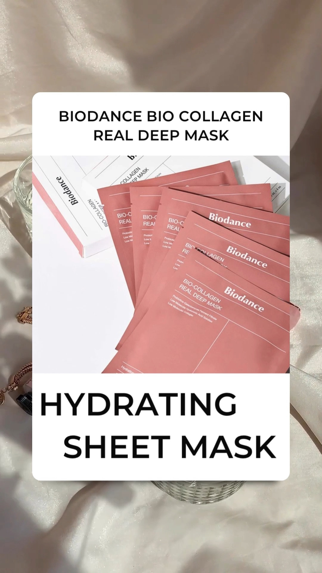 Boost radiance and increase hydration with Biodance Bio Collagen Real Deep Mask.💧✨

This viral sheet mask is making waves, and for good reason. It’s a quick and excellent way to increase hydration and give you a youthful glow. Worn at night or for 3-4 hours during the day, the Biodance Collagen Mask can enhance your skincare routine.

Within a 24 hour period, I saw an improvement in my skin texture, and overall radiance. This product is a great way to maintain a youthful appearance, and doesn’t cost much. 

#LTKFindsUnder50 #LTKOver40 #LTKBeauty