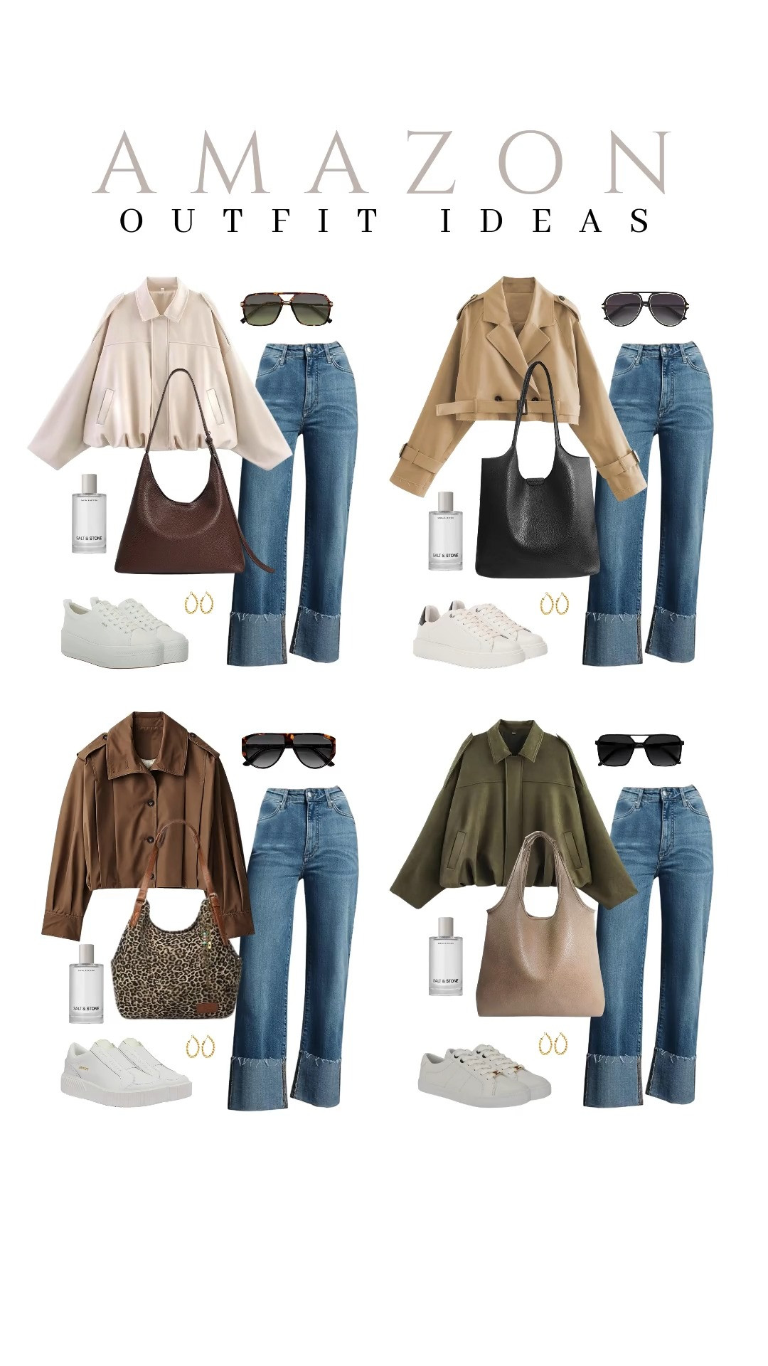 Check out these outfit combinations, which include jackets and jeans. These light jackets are perfect if you prefer something cozy and not too heavy or bulky. 

 #LTKSeasonal #LTKSaleAlert #LTKTravel