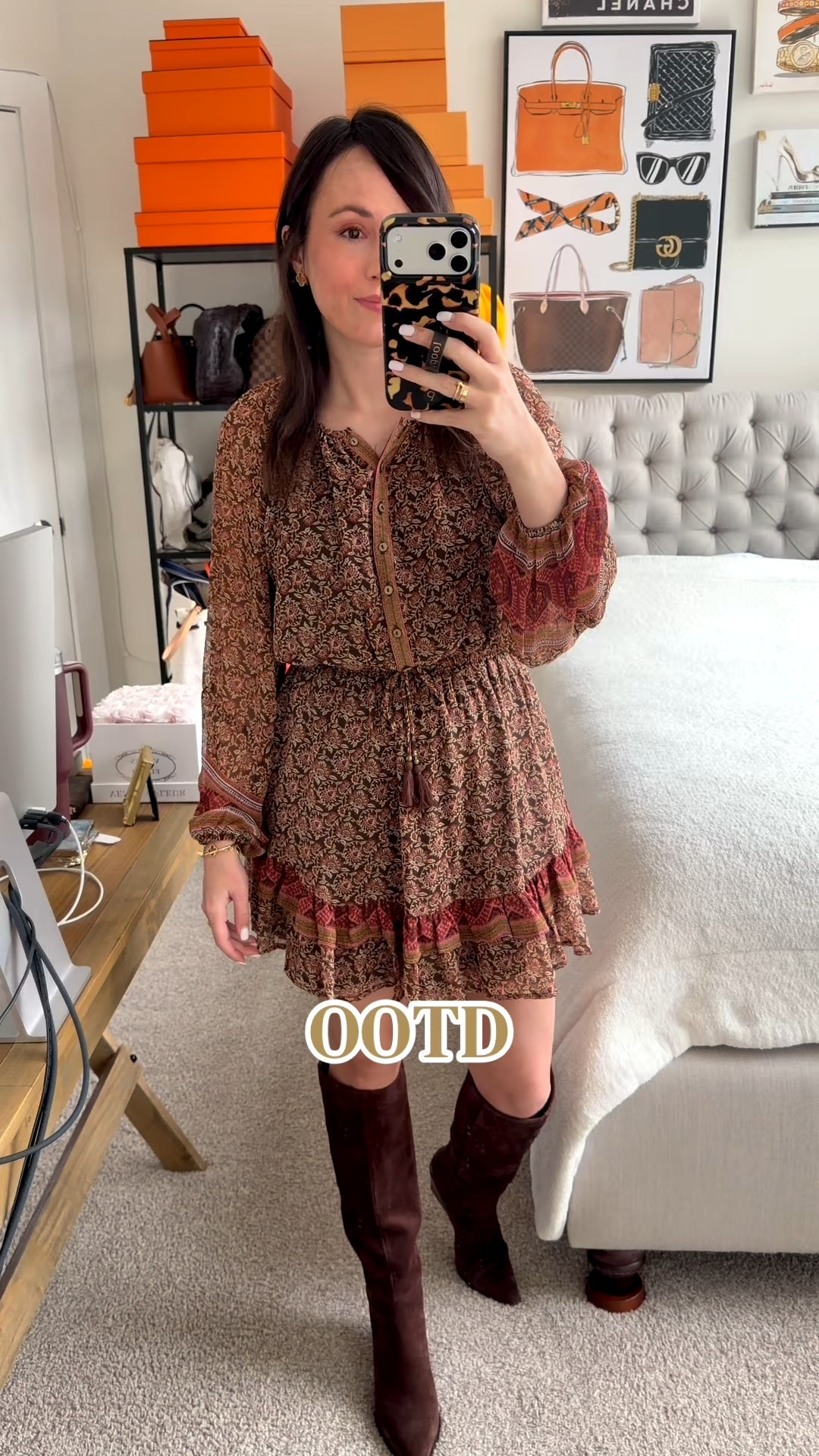 Red dress boutique dress with Marc fisher boots



#LTKootd #LTKSeasonal