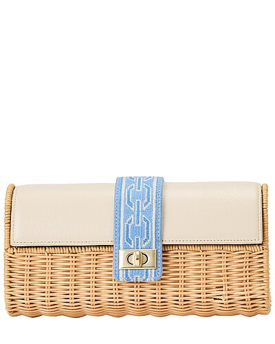 Nusa Wicker Shoulder Bag | Gilt & Gilt City