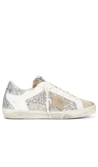 Super-Star Sneaker in Silver, White, & Taupe | Revolve Clothing (Global)