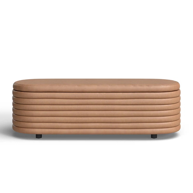 Delray Upholstered Flip Top Storage Bench | Wayfair North America