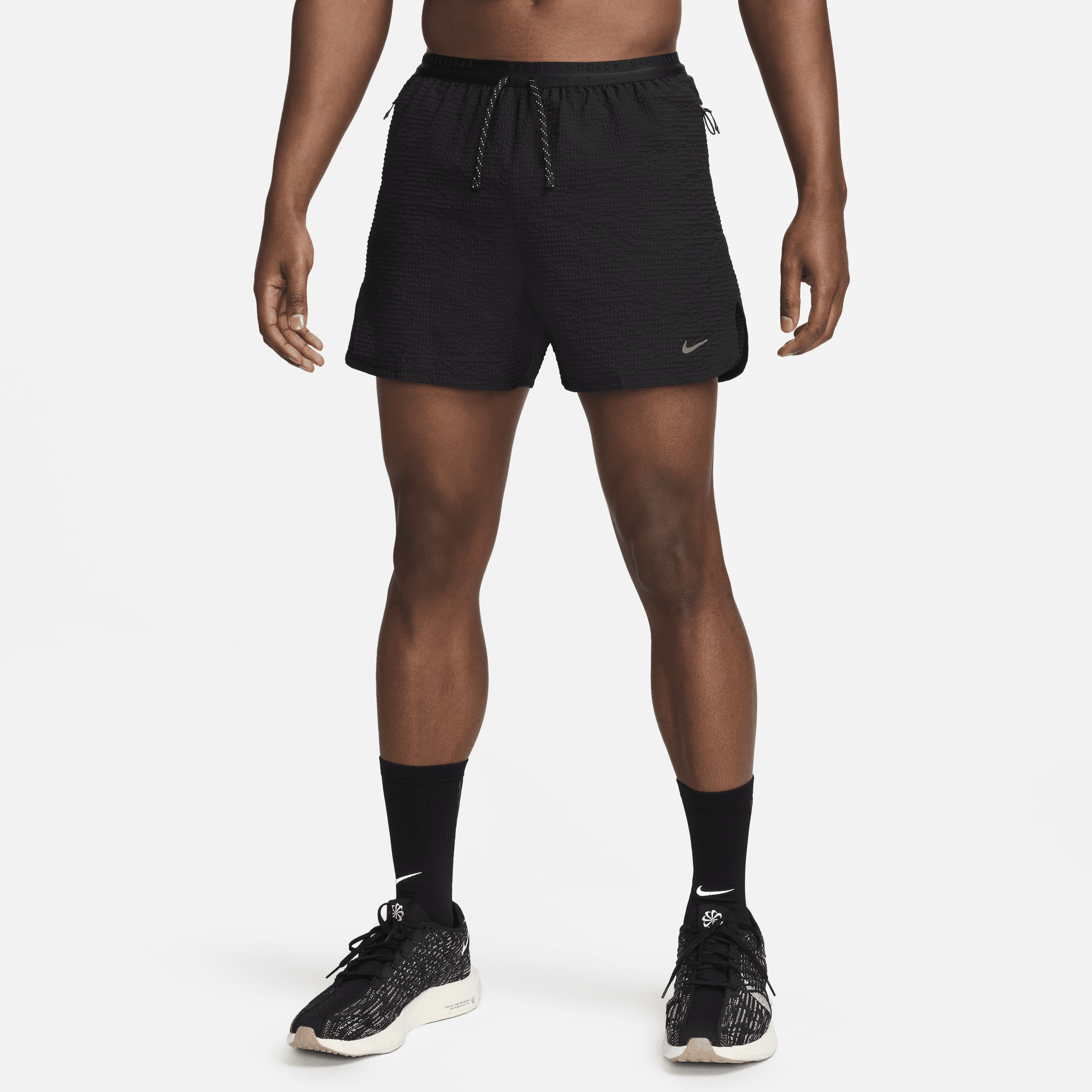 Nike Men's Running Division Dri-FIT ADV 4" Brief-Lined Running Shorts in Black | FQ4617-010 | Nike (US)