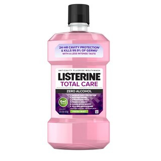 Listerine Total Care Alcohol Free Anticavity Fluoride Mouthwash, Fresh Mint, 33.8 OZ | CVS Health