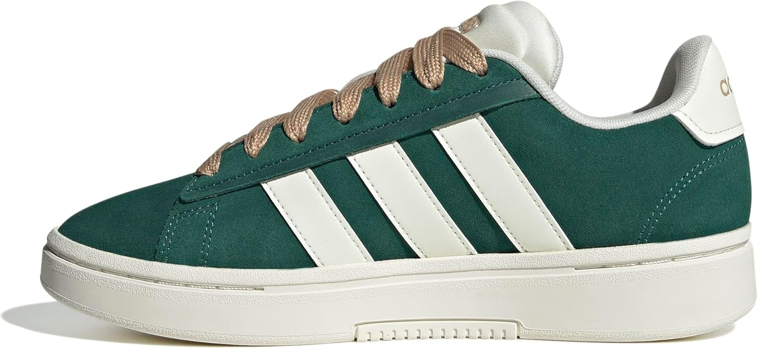 adidas Womens Grand Court Alpha Tennis Sneakers Shoes - Grey | Amazon (US)