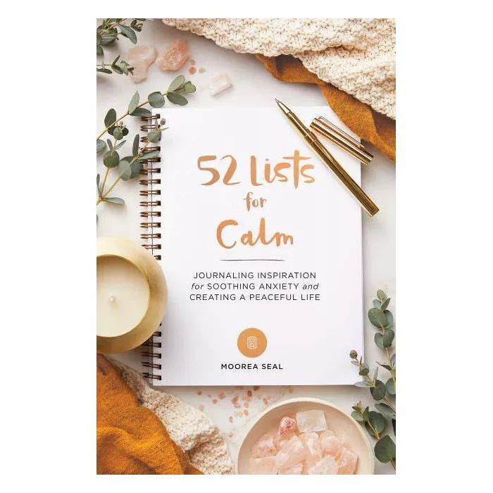 52 Lists for Calm - by Moorea Seal (Diary) | Target