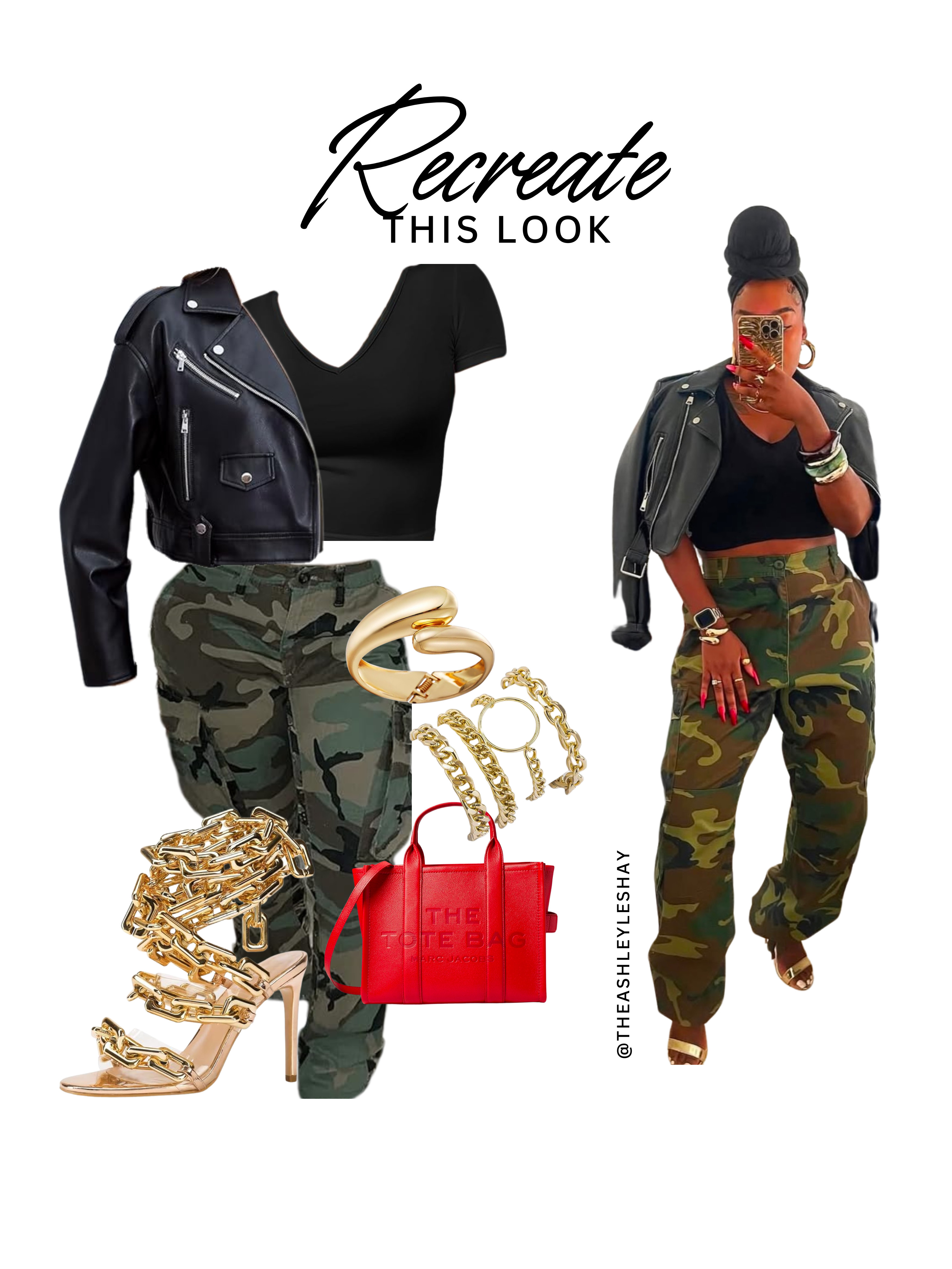 Edgy & Chic: Recreate This Bold Street Style 
 