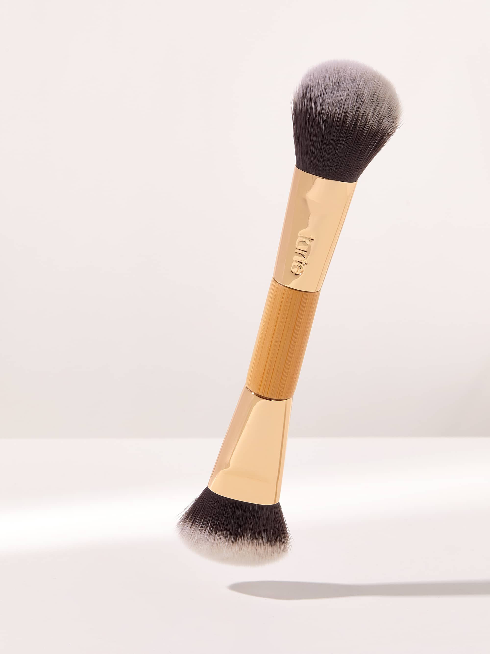 Blush And Highlighter Double-Ended Cheek Brush | Tarte™ Cosmetics | tarte cosmetics (US)