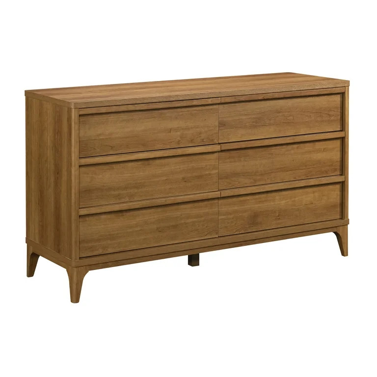 Better Homes & Gardens Greyson 6-Drawer Dresser, Acorn Finish | Walmart (US)
